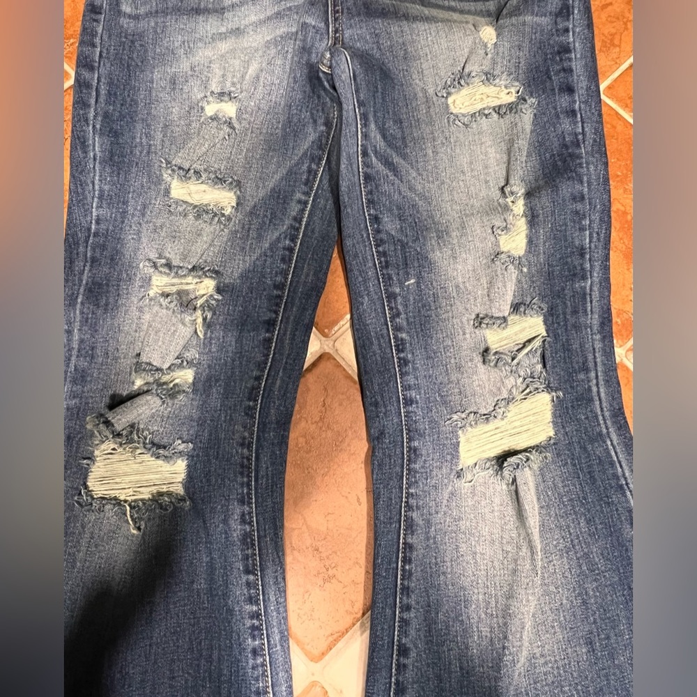 Special A Jeans High Rise Boot Cut With Destroy - Picture 9 of 14